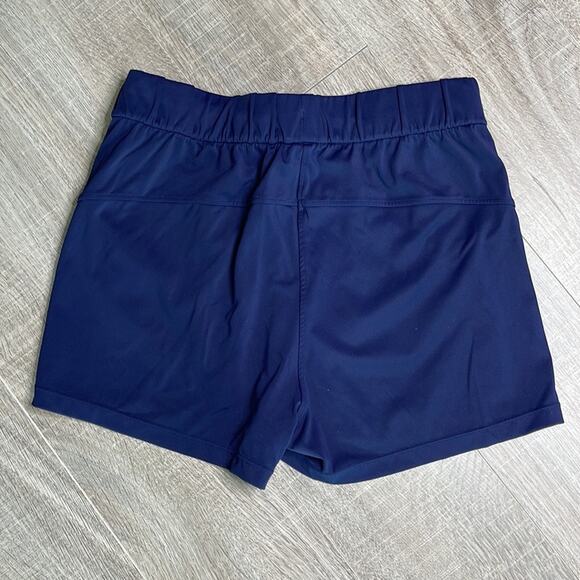 WILLIT Navy Elastic Waist Drawstring Casual Shorts Pockets Women’s - Picture 7 of 7